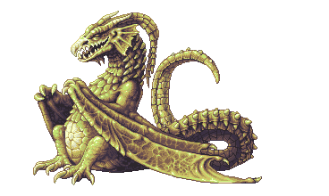 Pixel Dragon by Fool